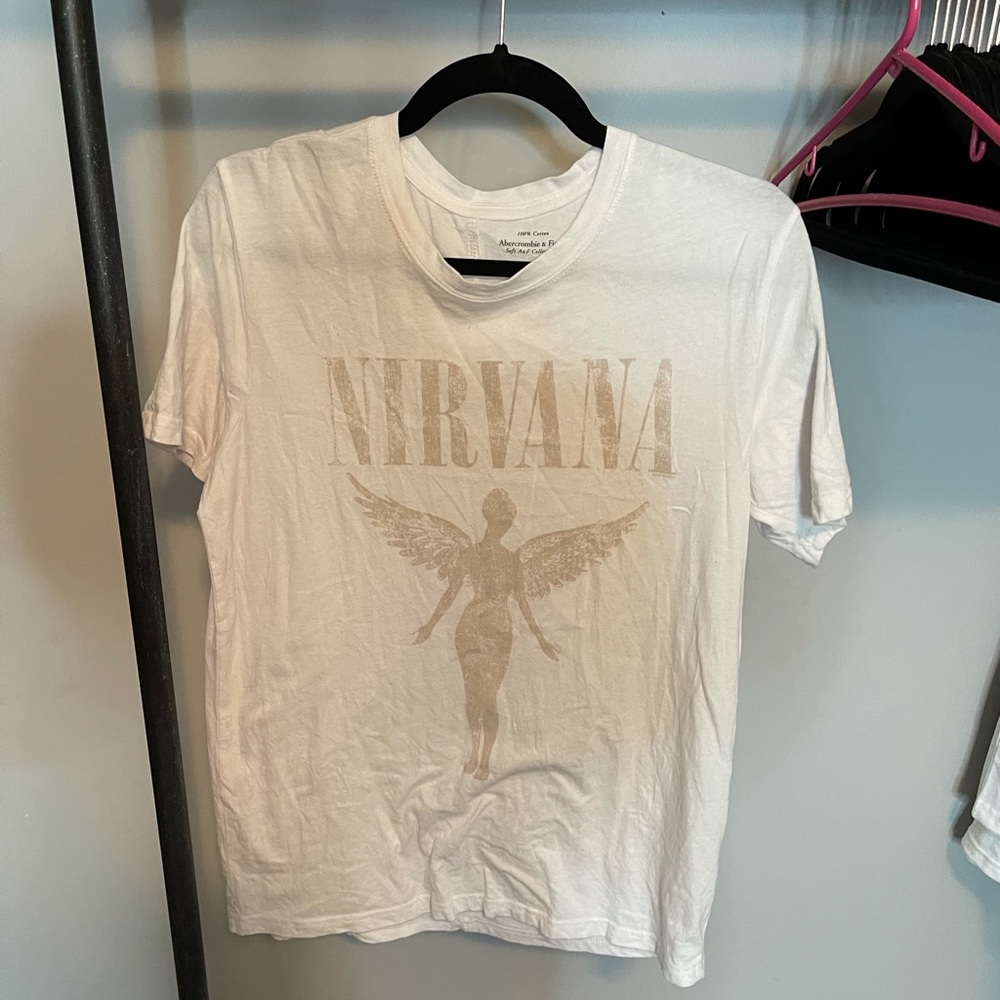 Nirvana band tee